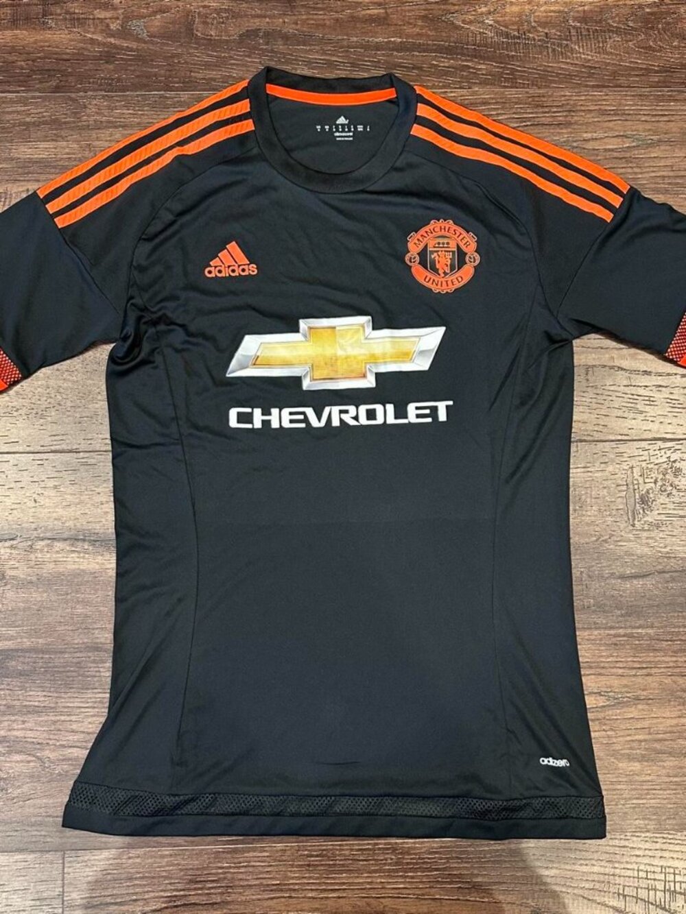 Adidas Manchester United 2015/2016 Third Soccer Jersey Size M Blockcore